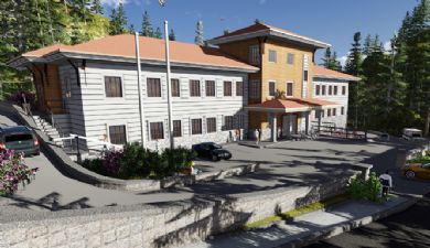 ARTVİN , 3. Bölge 334 Konut, 6 Dükkan, 1 Lise, 1 Sağlık Ocağı, 1 Jandarma ile Altyapı ve Çevre Dzn.